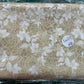 Stiletto - White Flowers on Cream - Moda - End of Bolt 1mtr