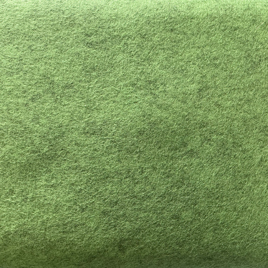 100% Wool Felt - Marl Fern Green. 16”(40cm) Wide