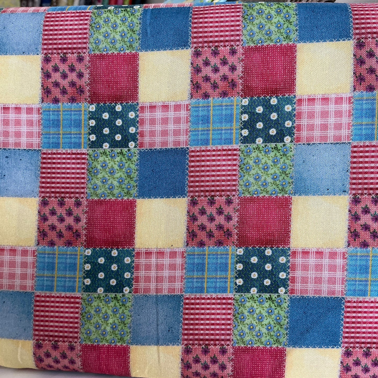 Squared Up (Patchwork) - Multicoloured - Shop Hopping