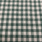 Gingham Green - 80% Cotton 20% Linen