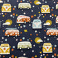 Camper Vans - Navy Blue