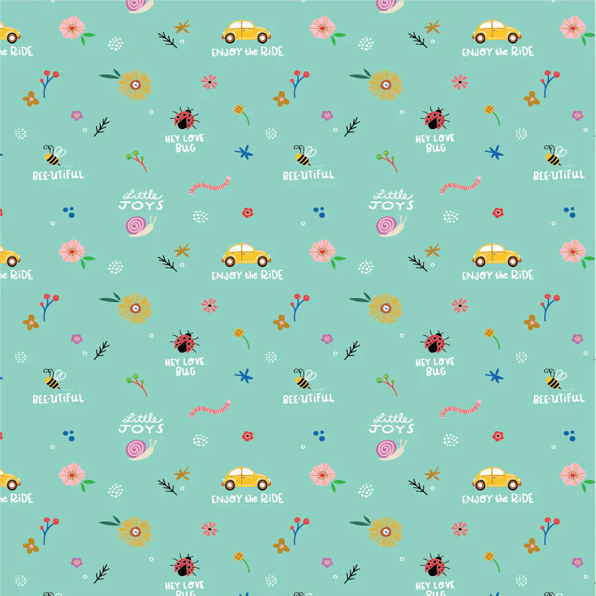 Little Joys - Teal - Hey Love Bug
