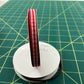 Red & White Gingham Ribbon - 6mm