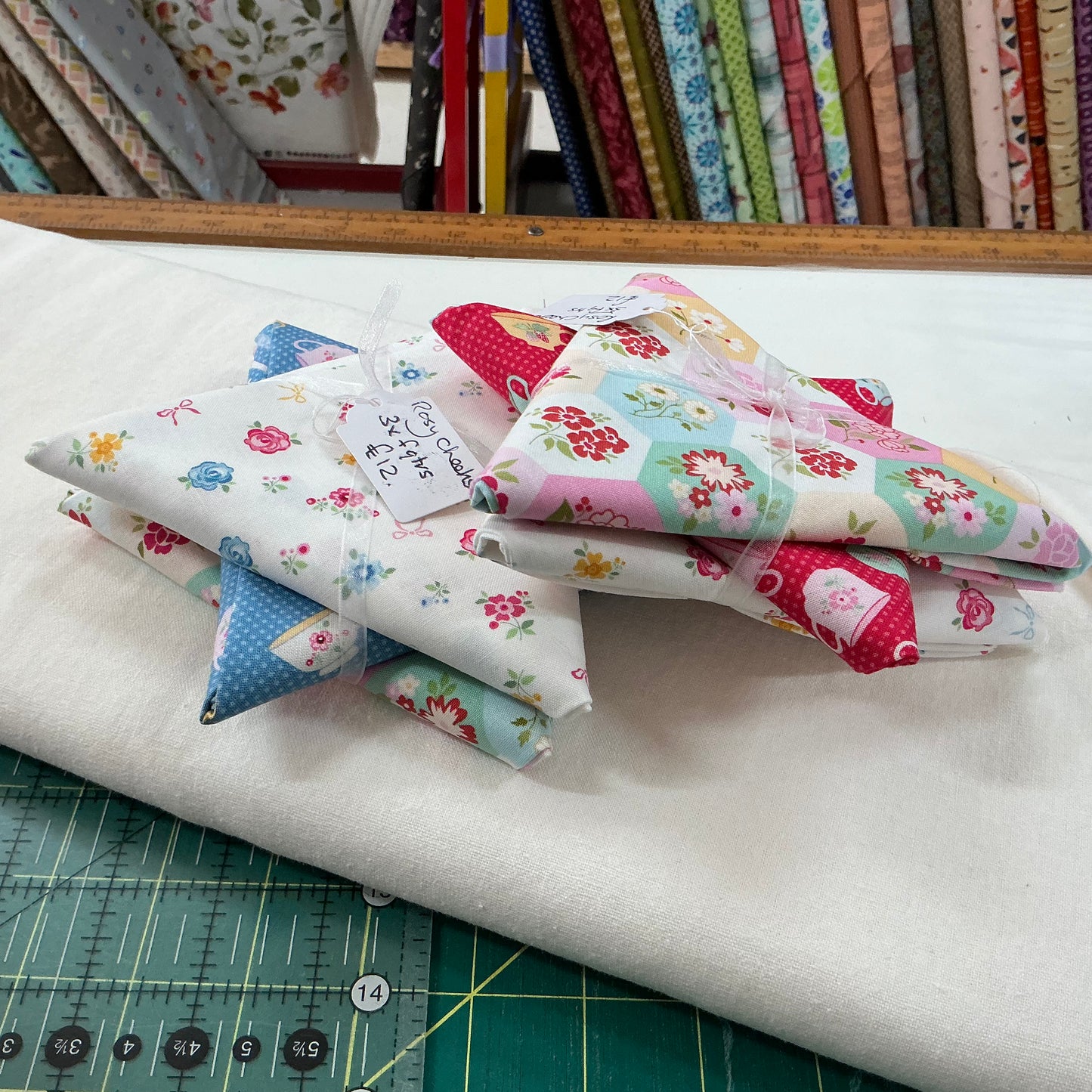 Rosy Cheeks - Fat Qtr Bundle #1 & #2