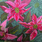 Poinsettia - Pink & Green - Cozy Christmas