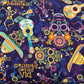 Dia de Los Muertos - Purple - Day of the Dead