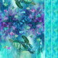 Coral Reef Turtle - Tote Bag Panel - Canvas