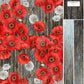 Poppy Meadow - Tote Bag Panel - Canvas