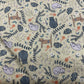 Cats in Garden on Pale Mustard- Good Boy & Kitty - Lynette Anderson -