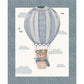 Teddy Bears - Grey/White Check