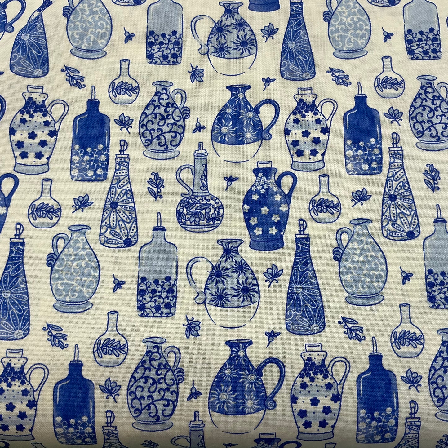 Olive Cruet - Blue & White China - Grecian Blues