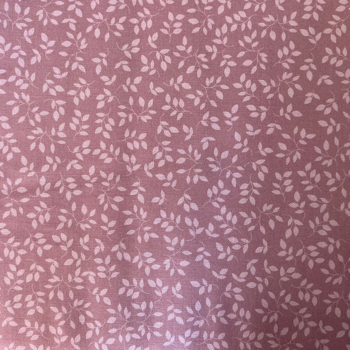 Mauve Leaf Print - Blackbird Farm