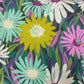 Daisy Crush - Pink, Purple, Green - Midnight