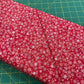 Frosty Snowflakes - Red - Country Christmas