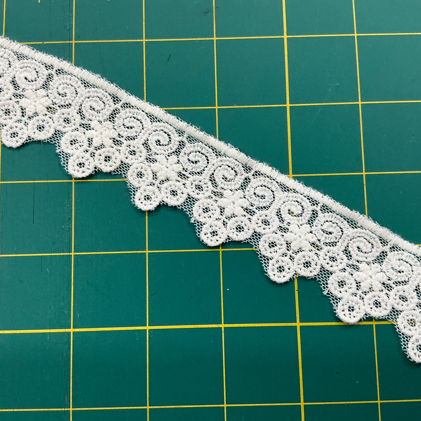 Edging Lace on net - Cream