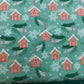 Little Houses (Gingerbread) - Green & Pink - Baubles & Bows