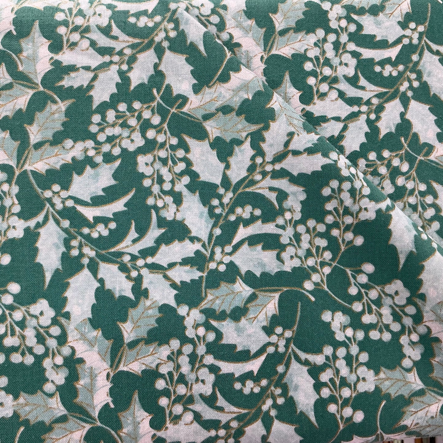 Holly on Green, A Winter's Day