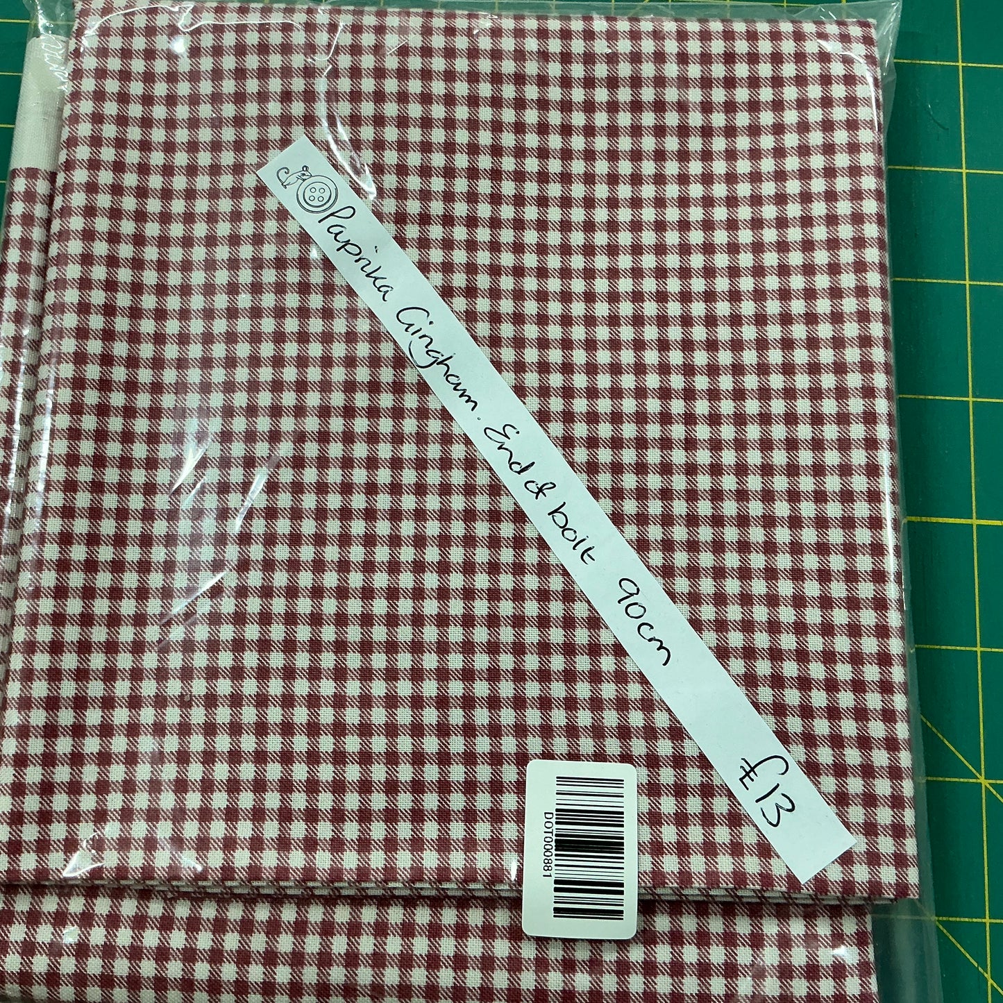 Checks - Paprika - Nest - End of Bolt 90cm