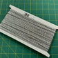 Plaited Metallic Braid - Silver - Approx 7mm wide