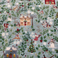 Cottages - Blue - Country Christmas