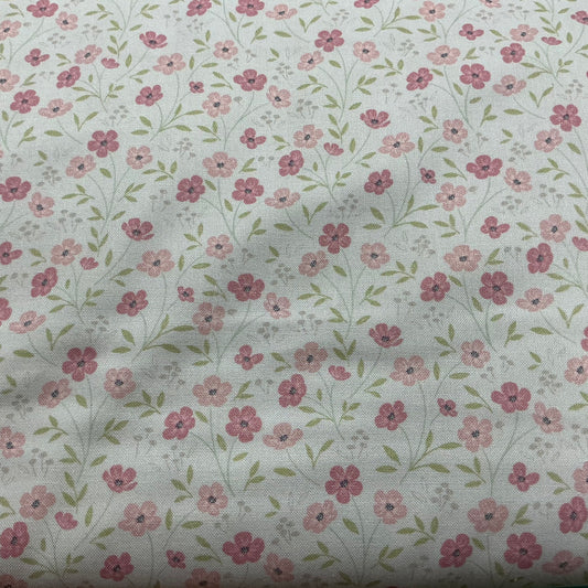 Timeless Blossom(Pale Mink) Pressed Flowers - Fat Qtr