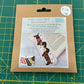 Dachshund in Jumper - Printed Cross Stitch Bookmark