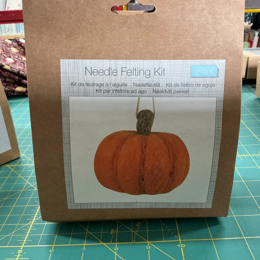 Pumpkin - Needle Felting Kit