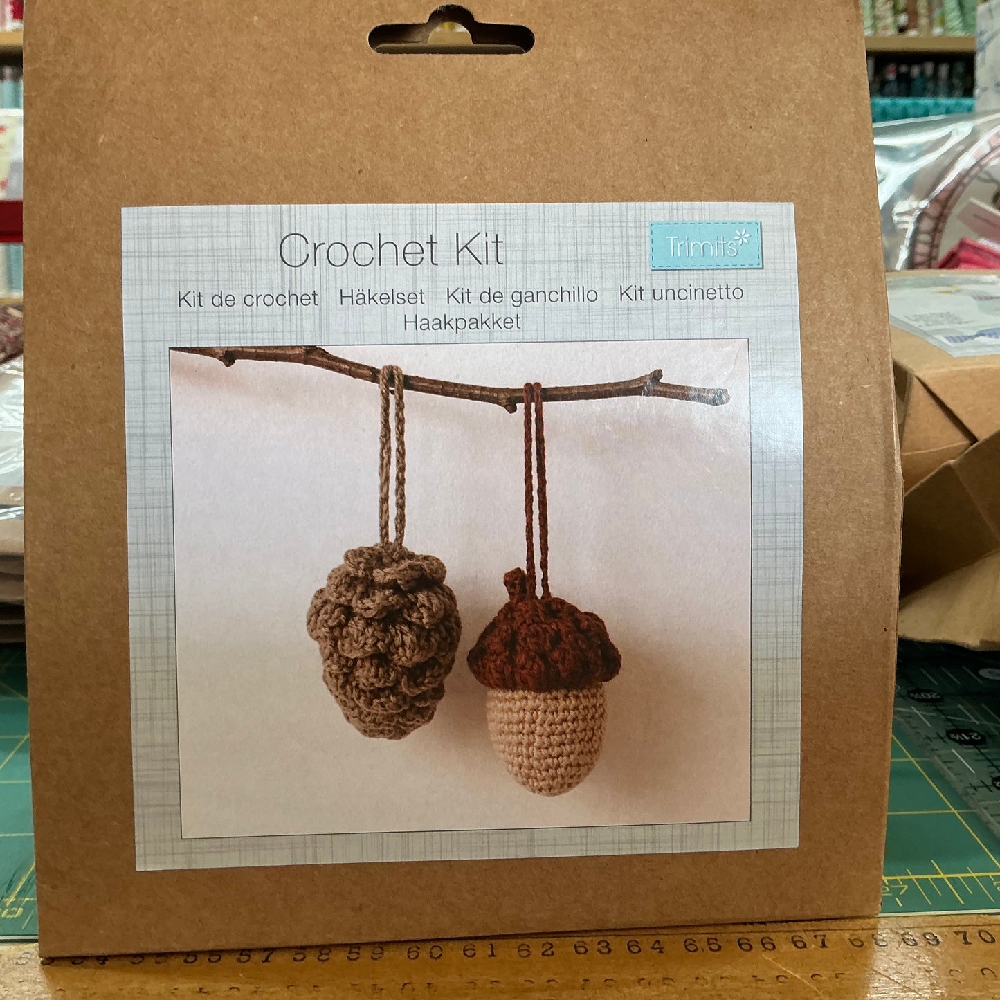 Acorn & Pinecone - Crochet Kit
