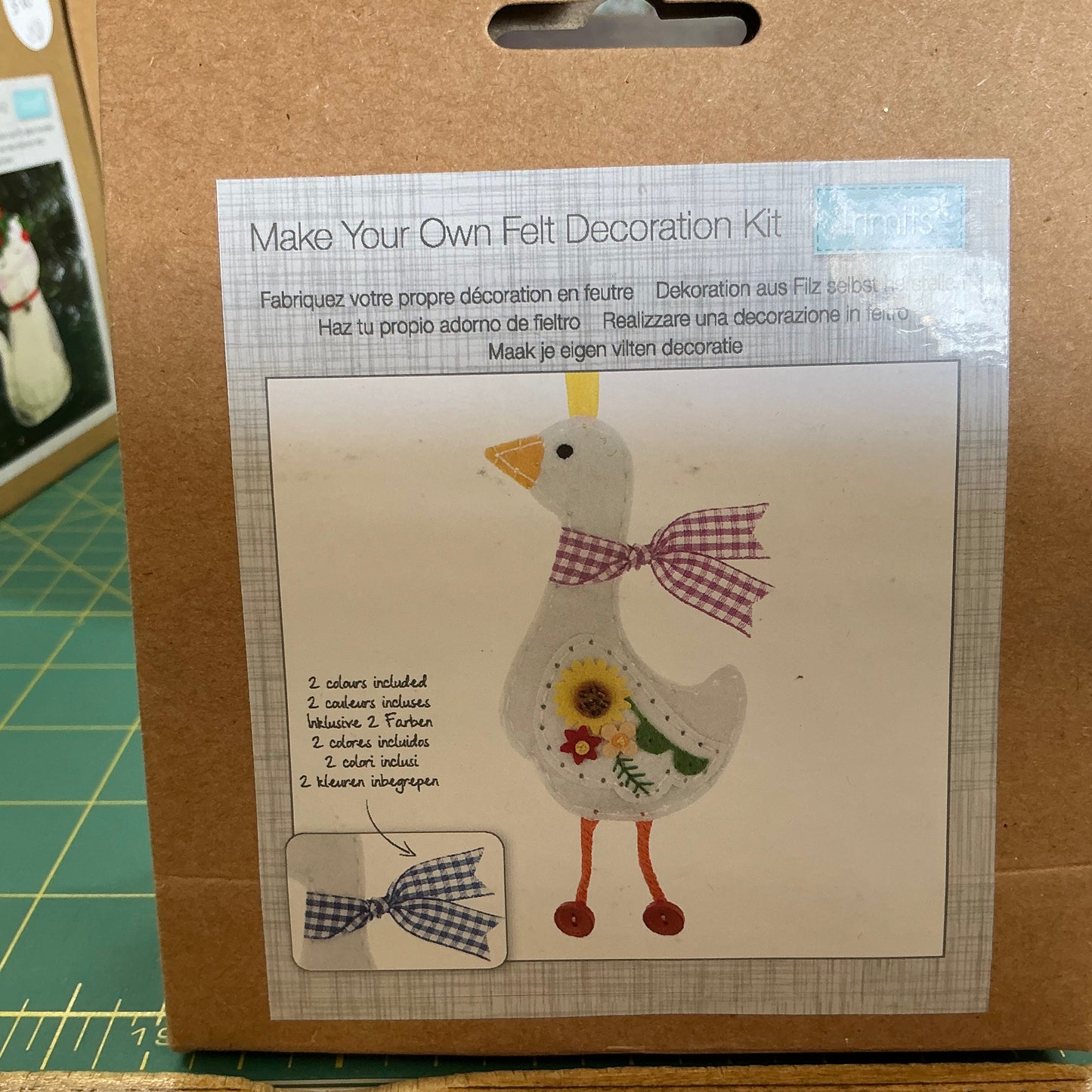Spring Duck - Felt Decoration