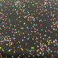 Multicoloured Sprinkles on Black, Dusk
