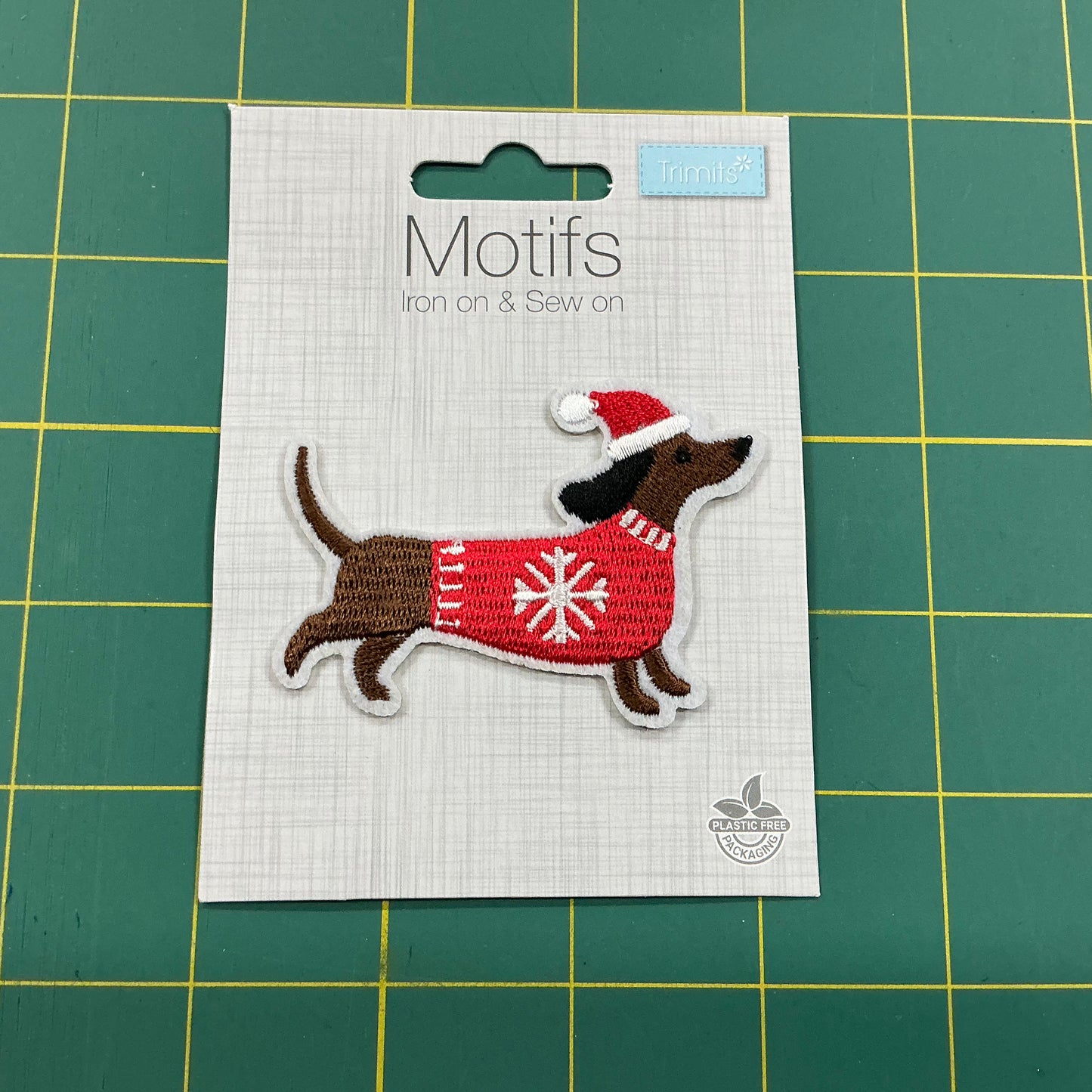Motif Dachshund - Sew on or Iron on