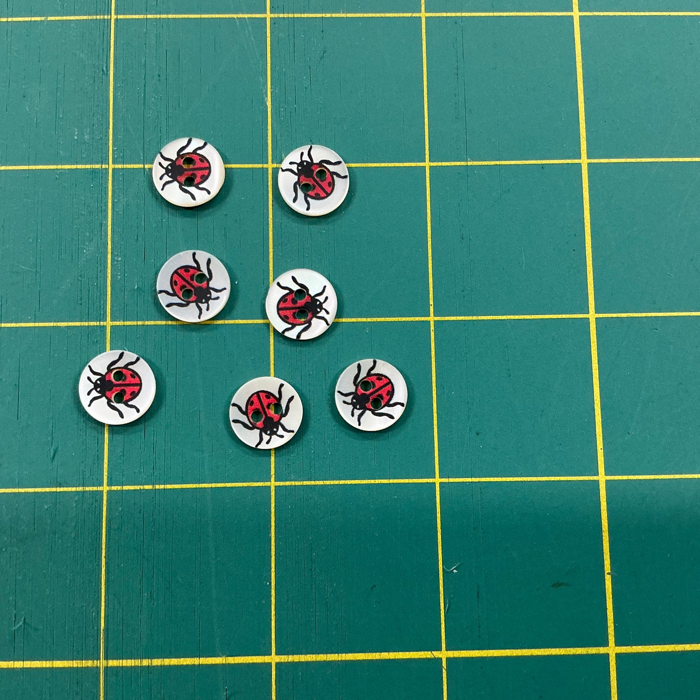 Ladybird buttons (Shell)