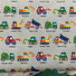 Heavy Machines - Multicoloured on Grey.