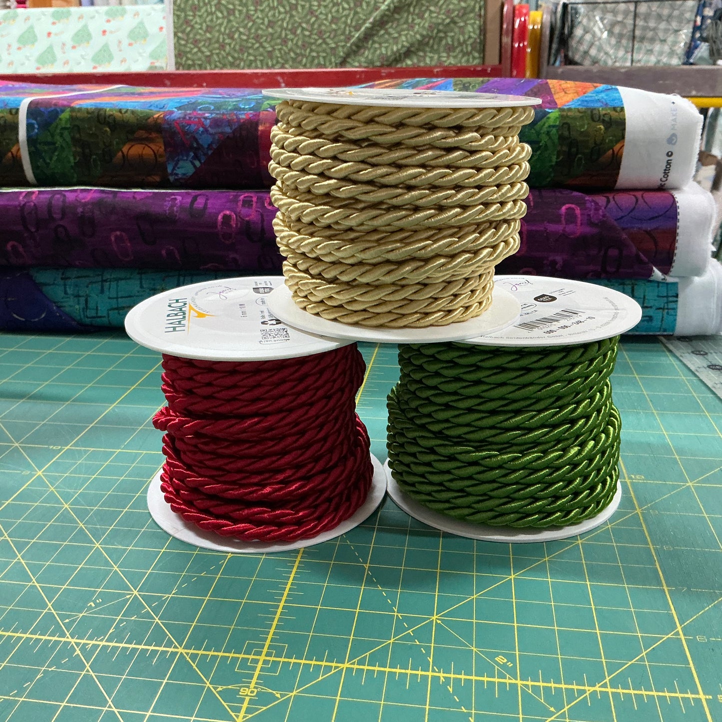 Twisted Cord - Gold - 6mm