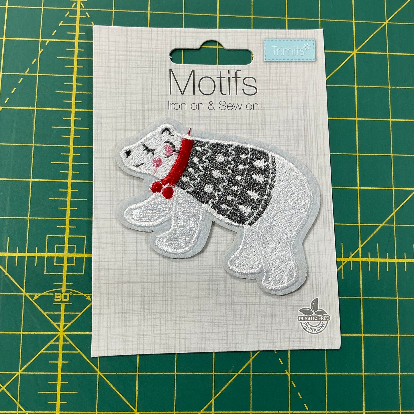 Motif Polar Bear - Sew on or Iron on