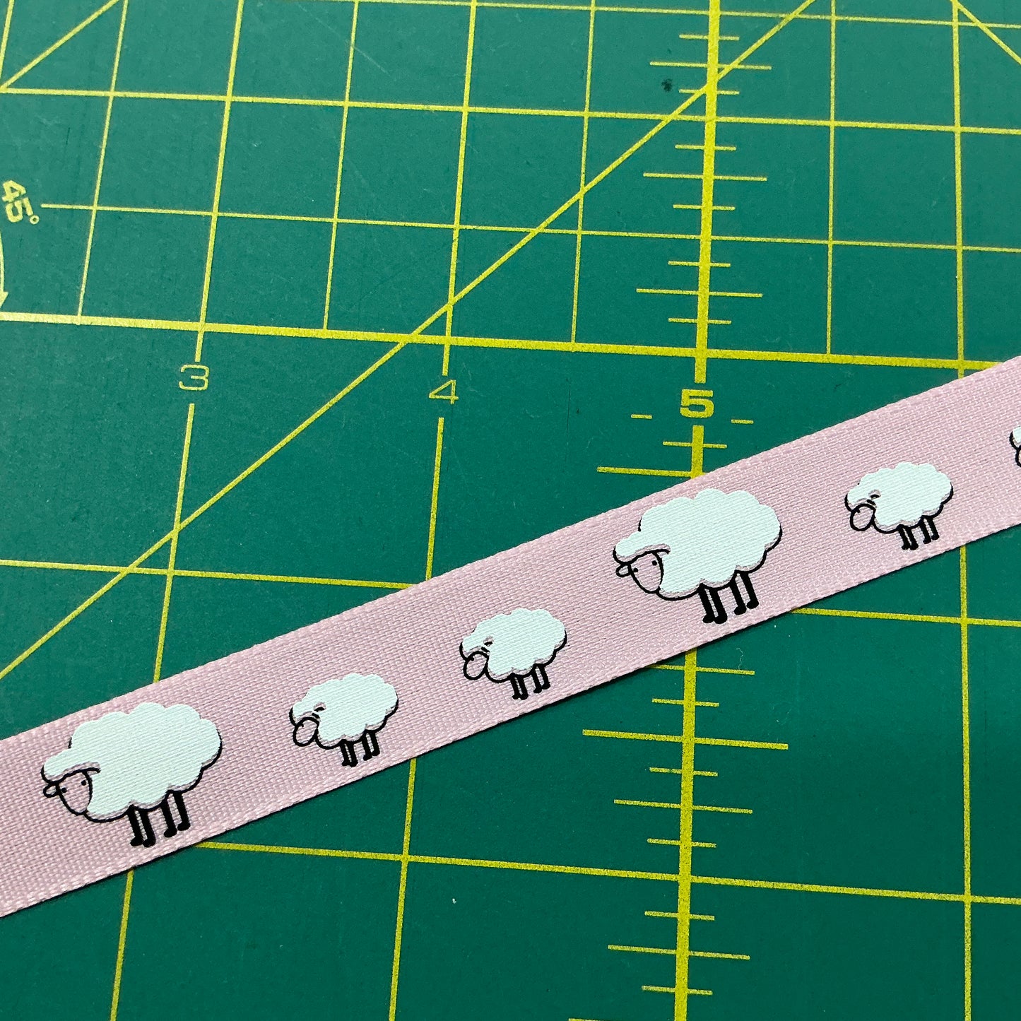 Pink Sheep Ribbon