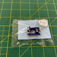 Brooch - Vintage Sewing Machine - Blue