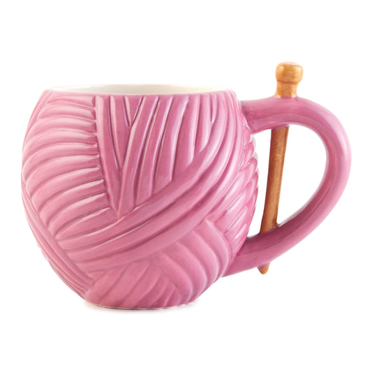 Yarn Mug - Pink or Grey