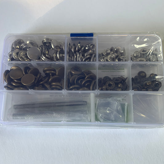 Metal Snap Buttons - Boxed Set