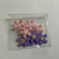 Embroidered Flower Motifs - Sew On - 20mm