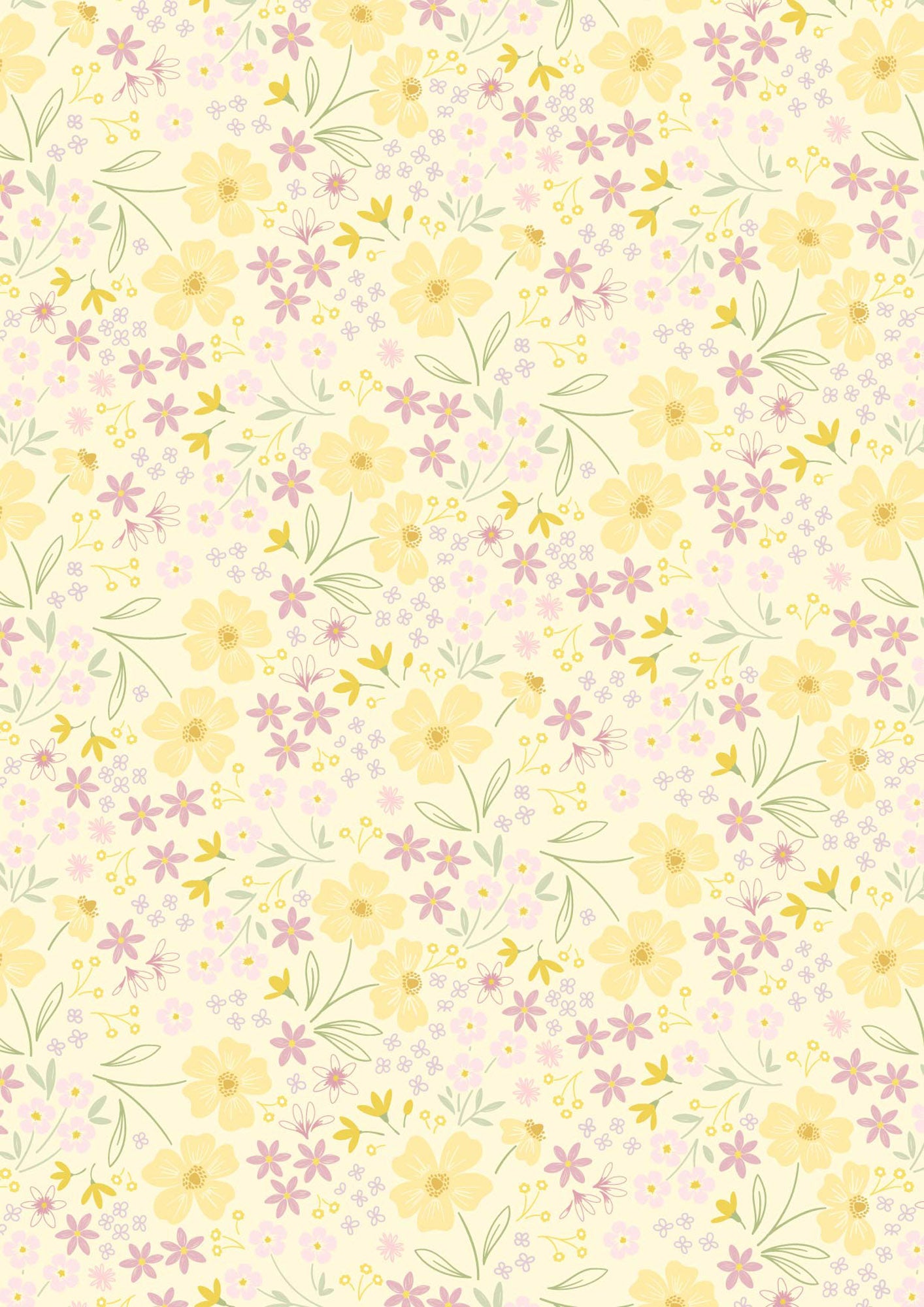 Songs of Spring - Pastel Yellow