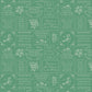 Cross Stitch Samplers on Green