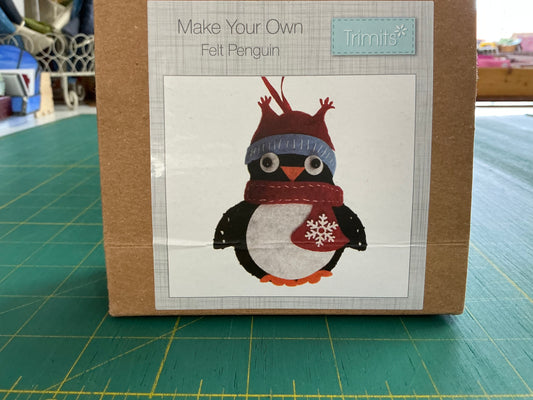Make A Felt Penguin Decoration