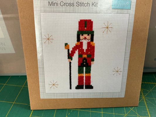 Nutcracker - Mini Cross Stitch Kit