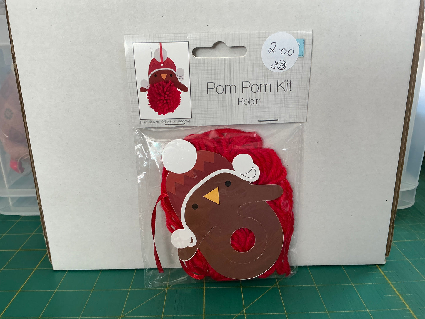 Robin Pom Pom Kit
