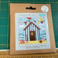 Beach Hut - Mini Cross Stitch Kit