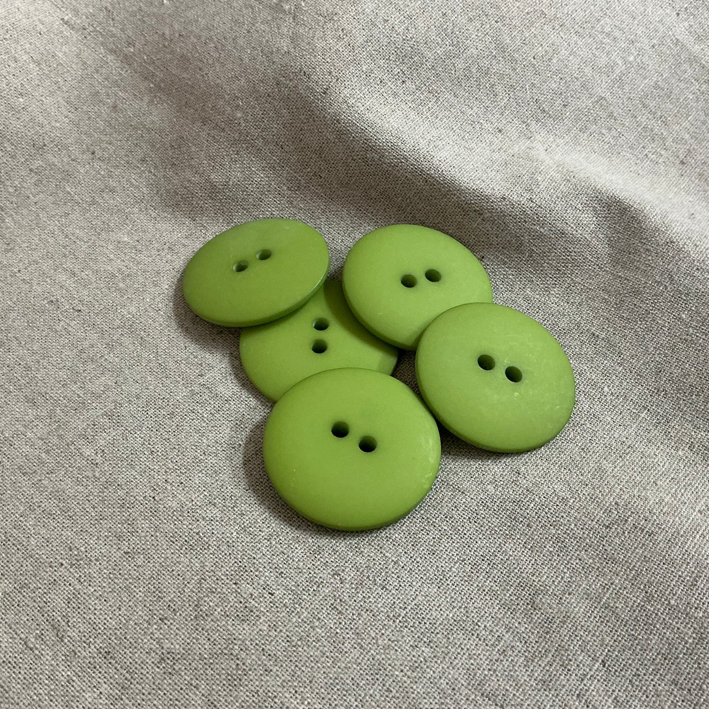 Lime Green Button