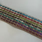 Colourful Metallic Woven Ribbon 65mm wide (2.5”)