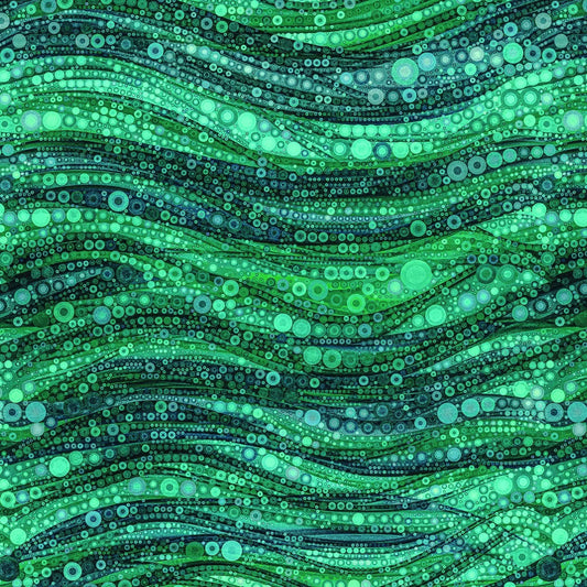 Abstract Circles - Teal