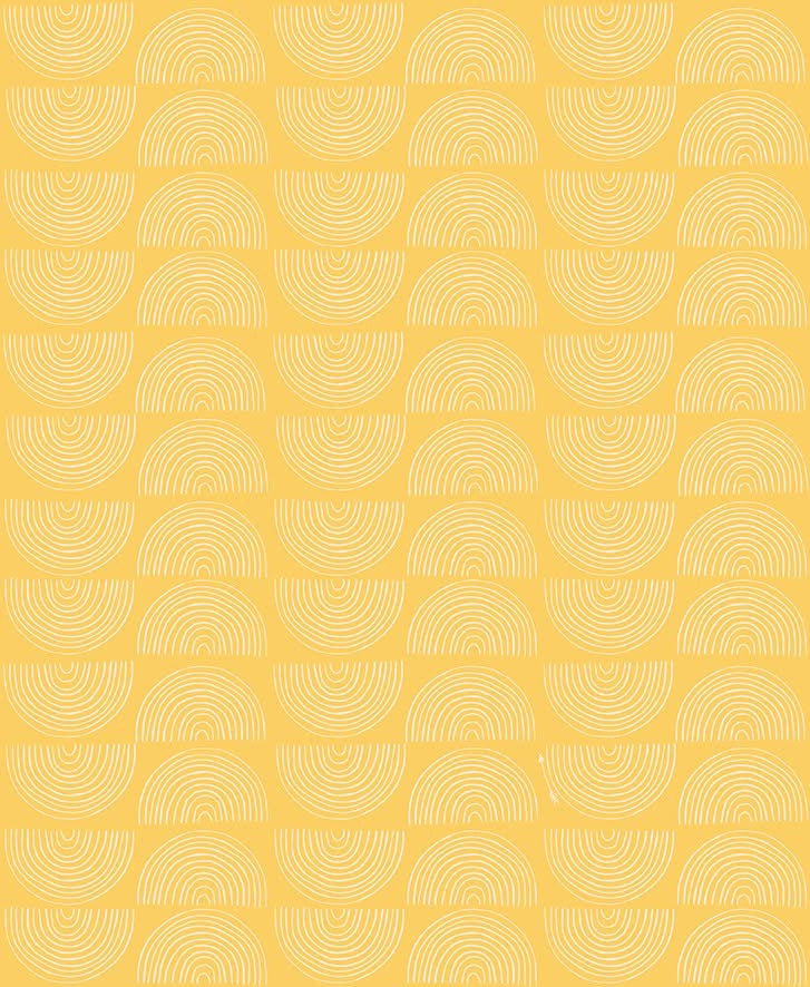Yellow Coordinate Fabric -  Autumn Smiles